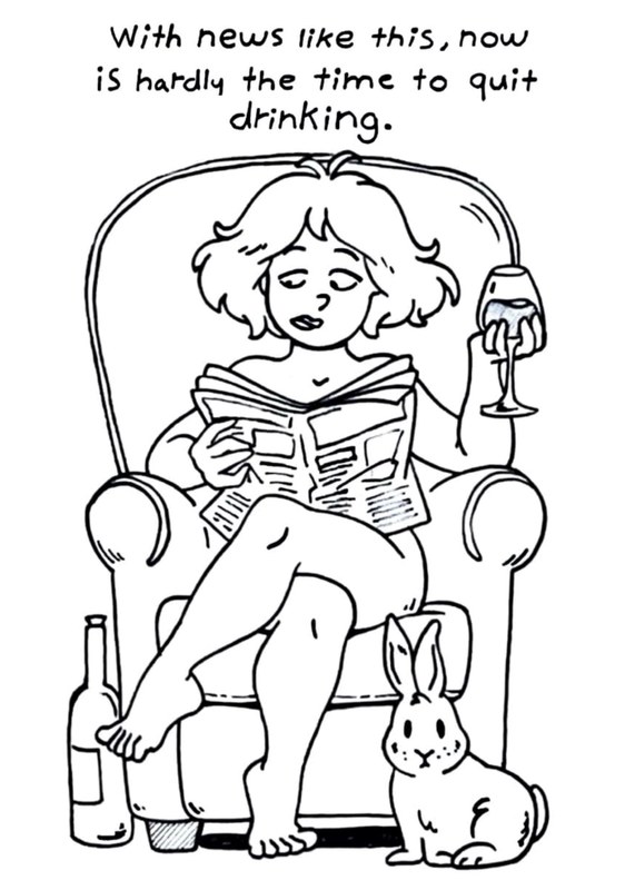 Helen and Farfel greeting card